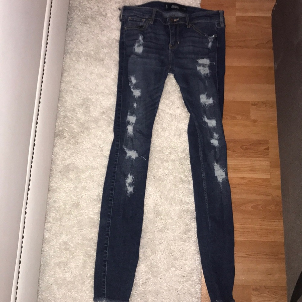 hollister ripper jeans